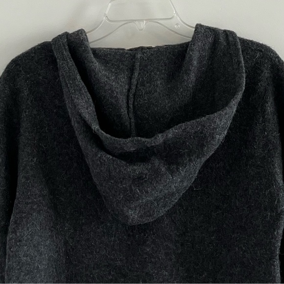 VTG Y2K Kenji 100% Wool Hoodie Pullover Sweater Minimalist Cabincore Size Large - Picture 7 of 14